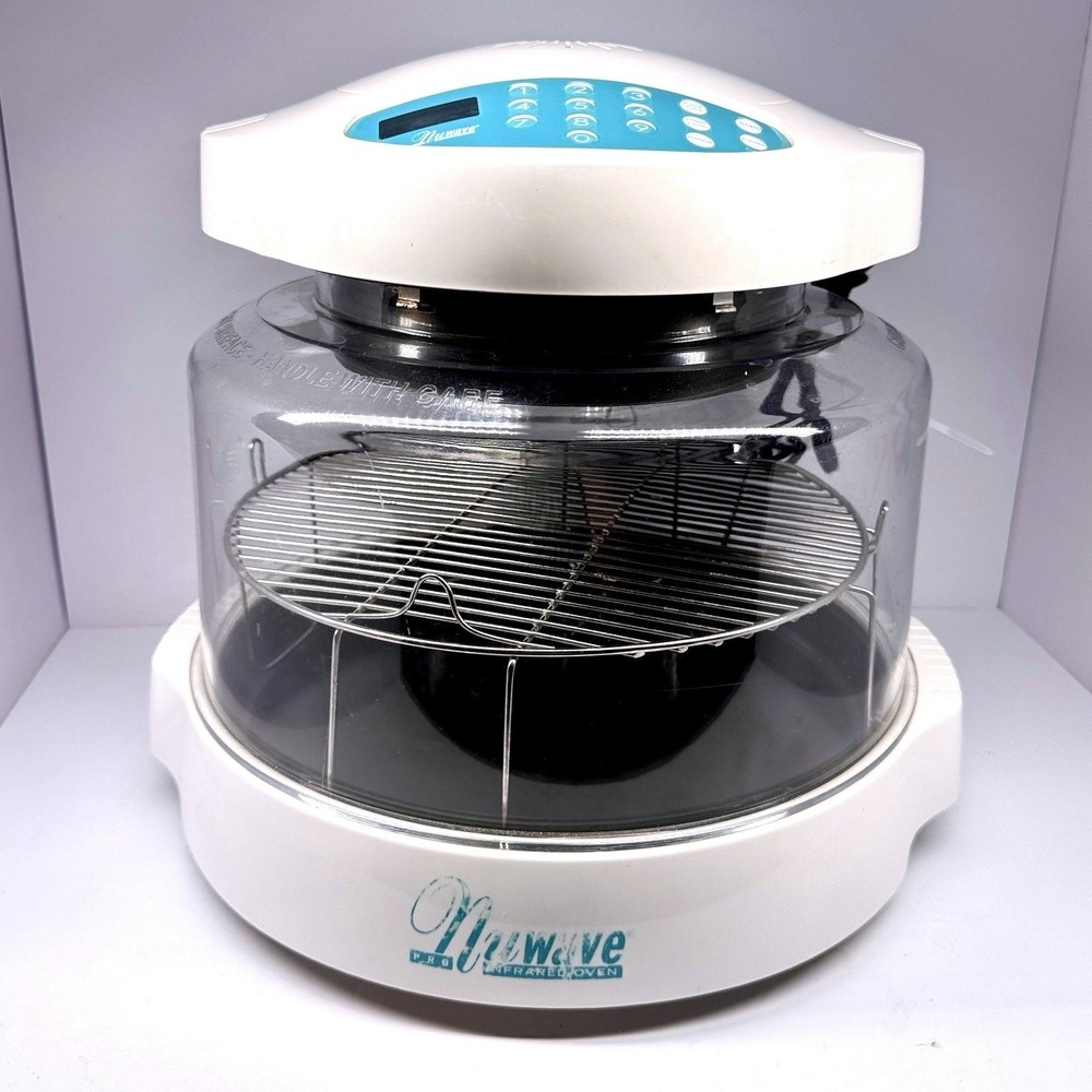 NuWave Infrared Countertop Oven Clear Dome Digital Control Tested Working
